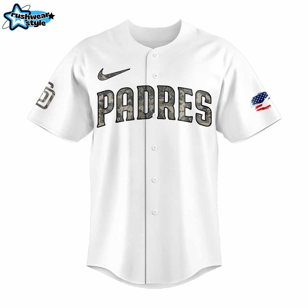 San Diego Padres Military Appreciation Baseball Jersey San Diego Padres Military Appreciation Baseball Jersey
