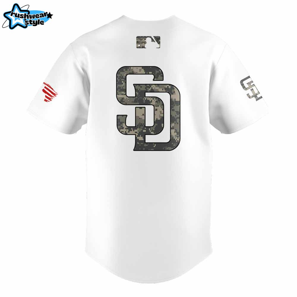 San Diego Padres Military Appreciation Baseball Jersey San Diego Padres Military Appreciation Baseball Jersey
