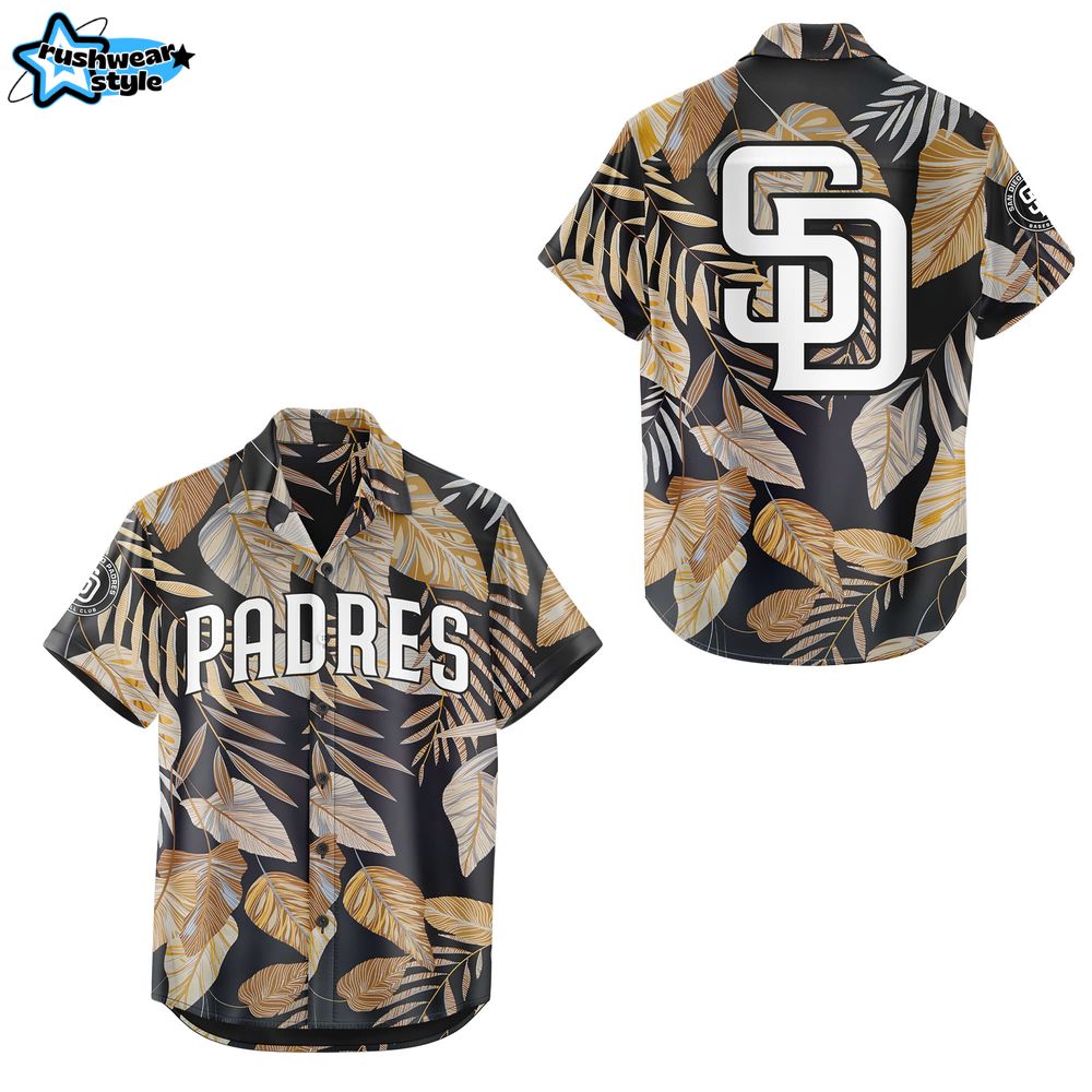 San Diego Padres "Tropical Summer" 2025 Limited Edition Hawaiian Shirt San Diego Padres "Tropical Summer" 2025 Limited Edition Hawaiian Shirt