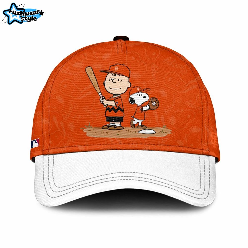 San Francisco Giants MLB 75th Anniversary of Peanuts Snoopy Special Edition Combo Baseball Jersey Cap 2025 San Francisco Giants MLB 75th Anniversary of Peanuts Snoopy Special Edition Combo Baseball Jersey Cap 2025