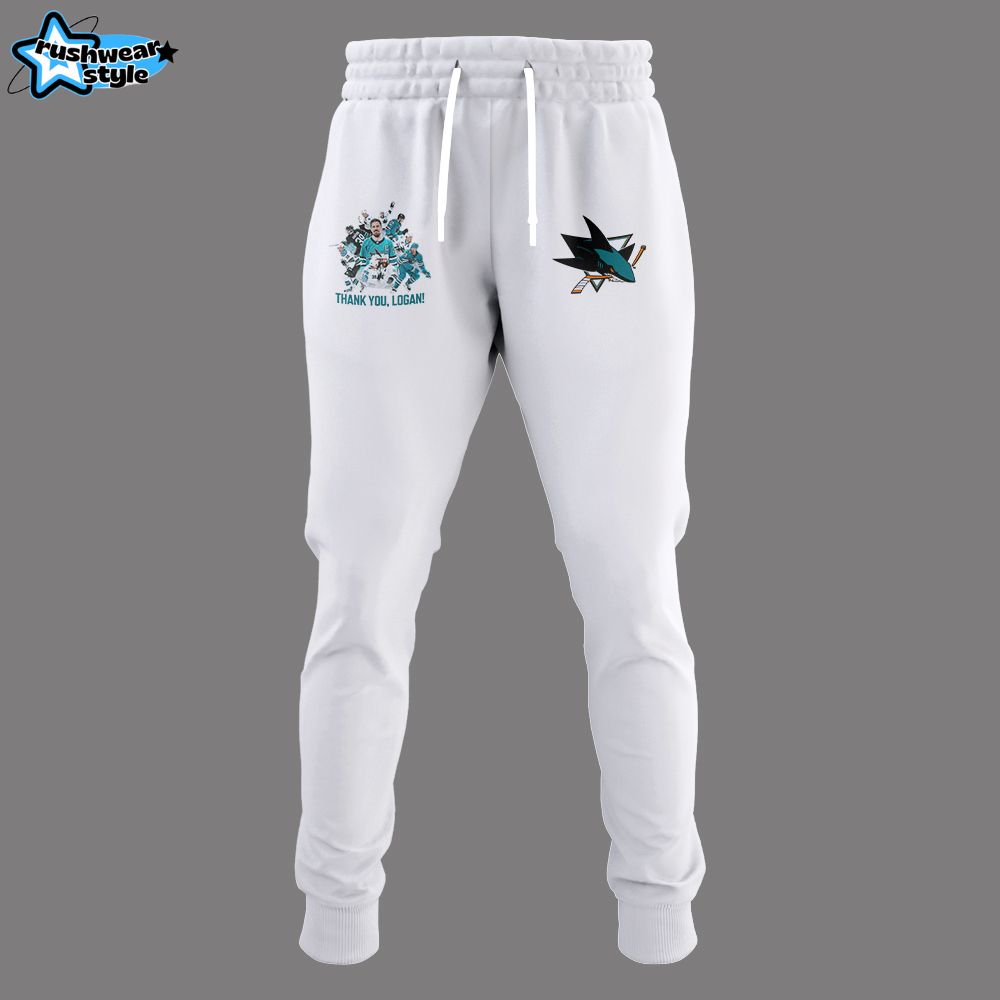 San Jose Sharks "Thank You, Logan Couture" Hoodie Set 2025 San Jose Sharks "Thank You, Logan Couture" Hoodie Set 2025