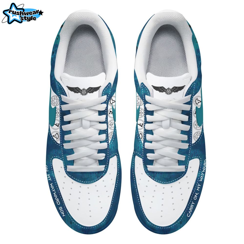 Supernatural 20th Anniversary Special Air Force 1 Sneaker Supernatural 20th Anniversary Special Air Force 1 Sneaker