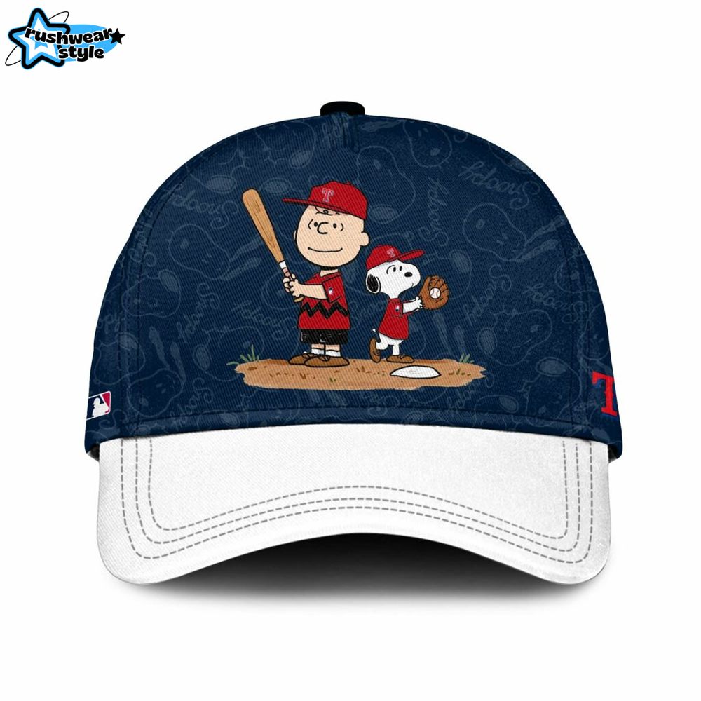 Texas Rangers MLB 75th Anniversary of Peanuts Snoopy Special Edition Combo Baseball Jersey Cap 2025 Texas Rangers MLB 75th Anniversary of Peanuts Snoopy Special Edition Combo Baseball Jersey Cap 2025