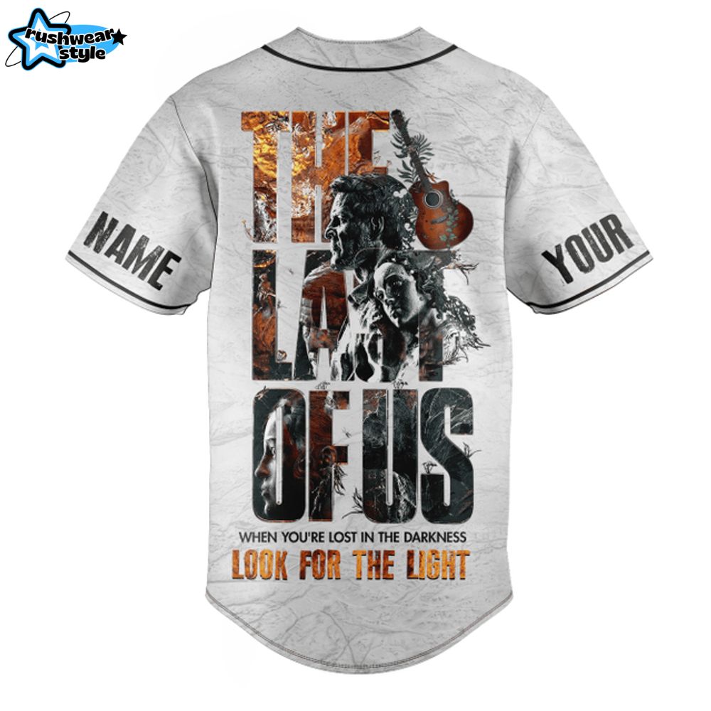 The Last Of Us Baseball Jersey Custom Name The Last Of Us Baseball Jersey Custom Name