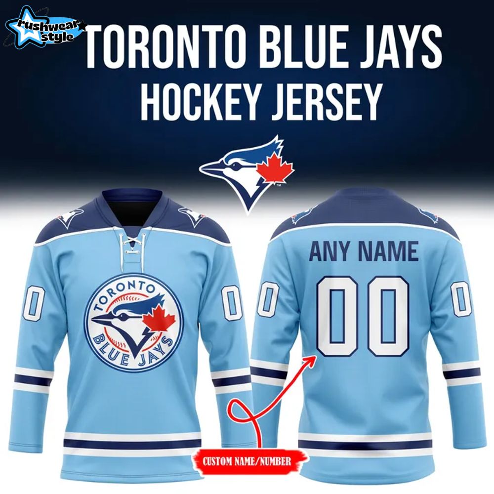 Toronto Blue Jays MLB 2025 Special Personalized Hockey Jersey Toronto Blue Jays MLB 2025 Special Personalized Hockey Jersey