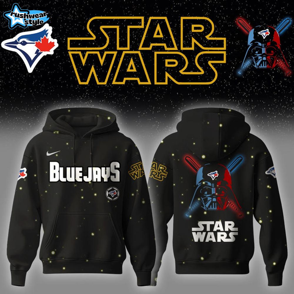 Toronto Blue Jays x Stars Wars Night Combo Hoodie Jogger Cap Editions Limited Toronto Blue Jays x Stars Wars Night Combo Hoodie Jogger Cap Editions Limited