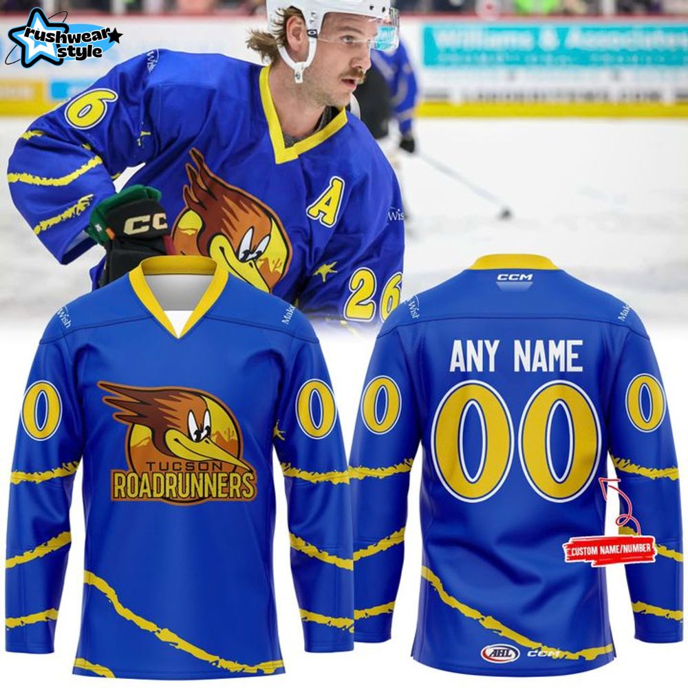 Tucson Roadrunners Limited Edition New Hockey Jersey Tucson Roadrunners Limited Edition New Hockey Jersey