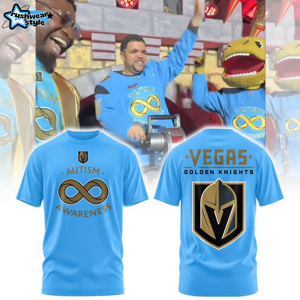 Vegas Golden Knights x Autism Awareness Night Combo Tshirt Cap Jogger Vegas Golden Knights x Autism Awareness Night Combo Tshirt Cap Jogger