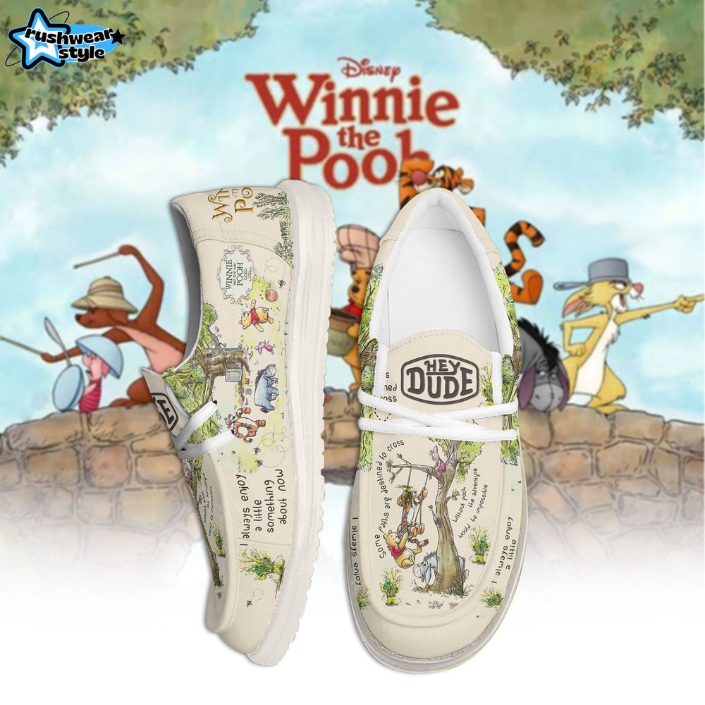 Winnie the Pooh x Disney 2025 Limited Edition Hey Dude Shoes Winnie the Pooh x Disney 2025 Limited Edition Hey Dude Shoes
