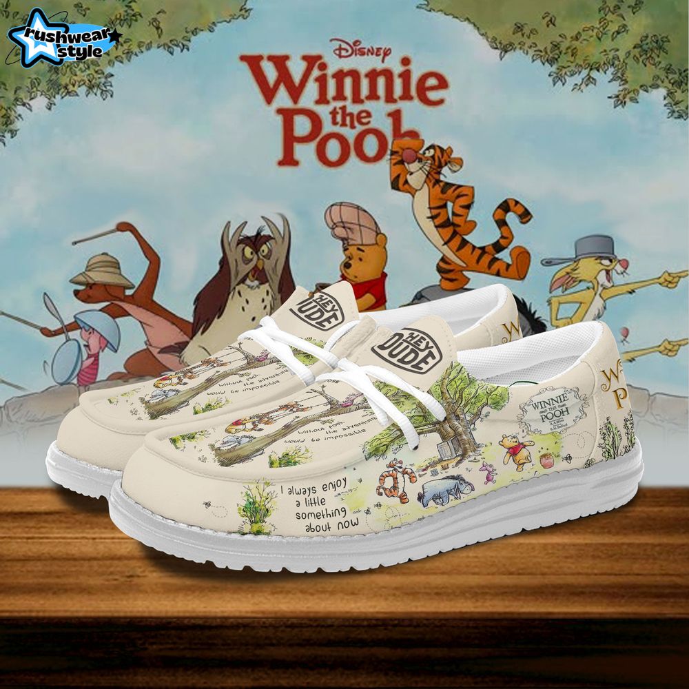 Winnie the Pooh x Disney 2025 Limited Edition Hey Dude Shoes Winnie the Pooh x Disney 2025 Limited Edition Hey Dude Shoes
