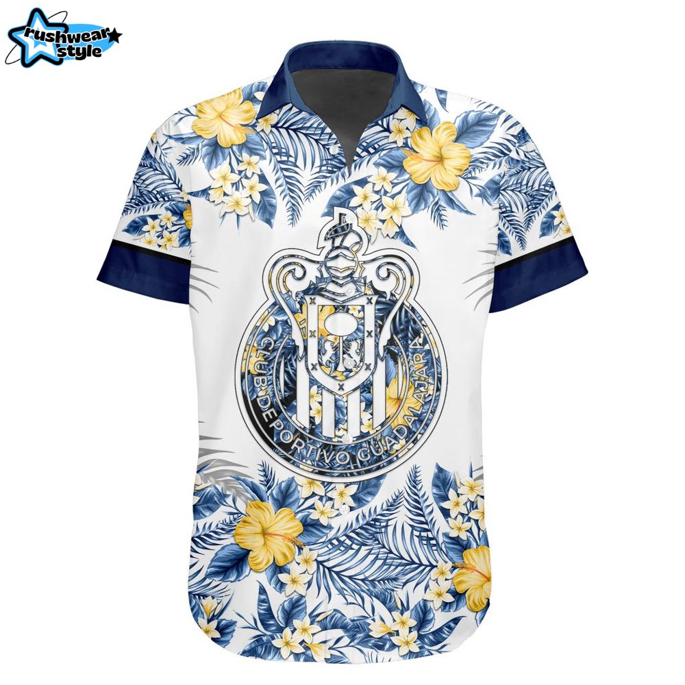 liga mx chivas guadalajara aloha hawaiian shirt liga mx chivas guadalajara aloha hawaiian shirt