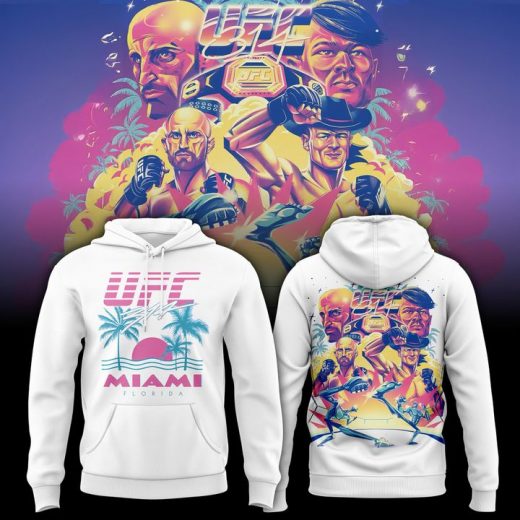 UFC Special Edition Miami Artist Series Hoodie