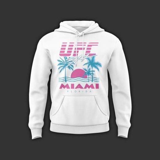 UFC Special Edition Miami Artist Series Hoodie