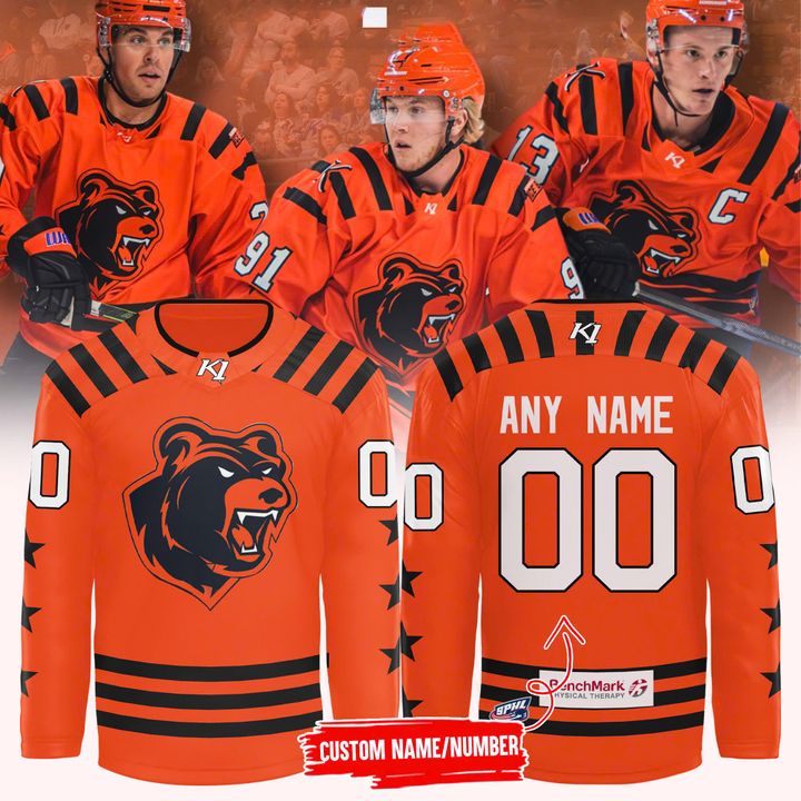 Knoxville Ice Bears 2025 Limited Edition Hockey Jersey Knoxville Ice Bears 2025 Limited Edition Hockey Jersey
