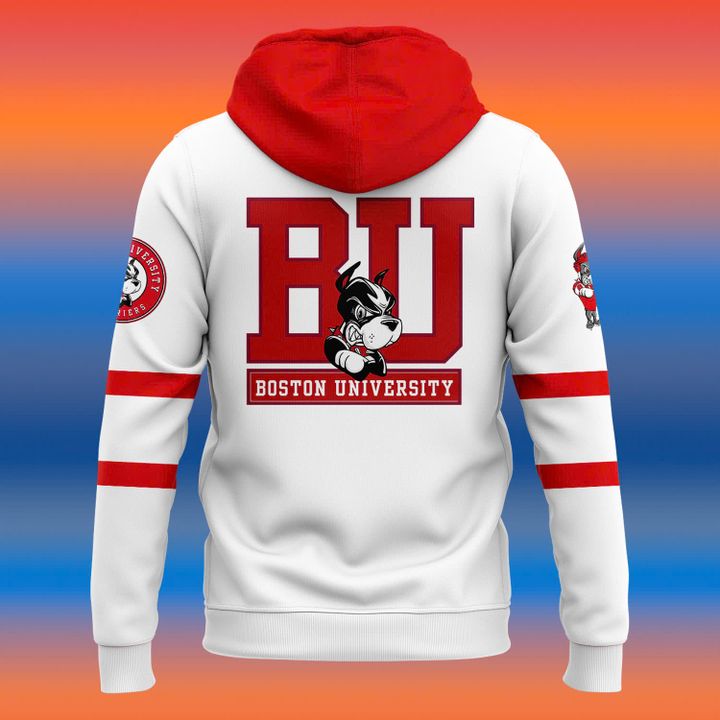 BU Men's Hockey 2025 NCAA Frozen Four Edition Hoodie BU Men's Hockey 2025 NCAA Frozen Four Edition Hoodie