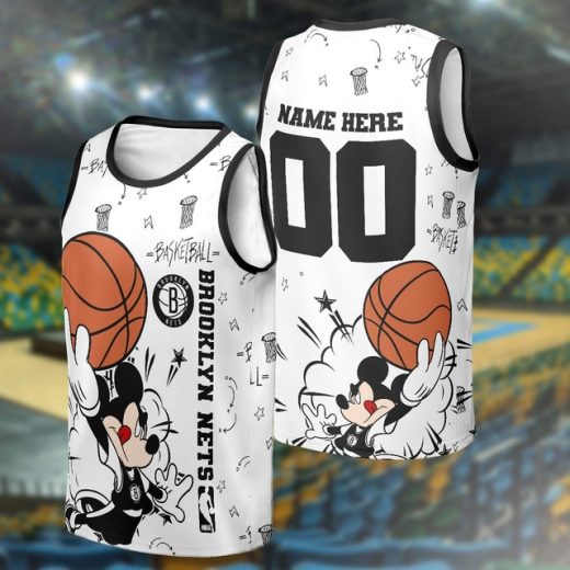 Brooklyn Nets 2025 Personalized Basketball Jersey