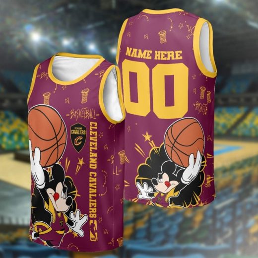 Cleveland Cavaliers 2025 Personalized Basketball Jersey