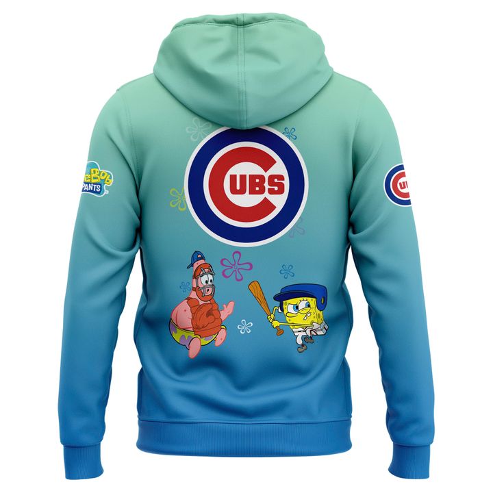 Chicago Cubs SpongeBob SquarePants Day Hoodie Chicago Cubs SpongeBob SquarePants Day Hoodie