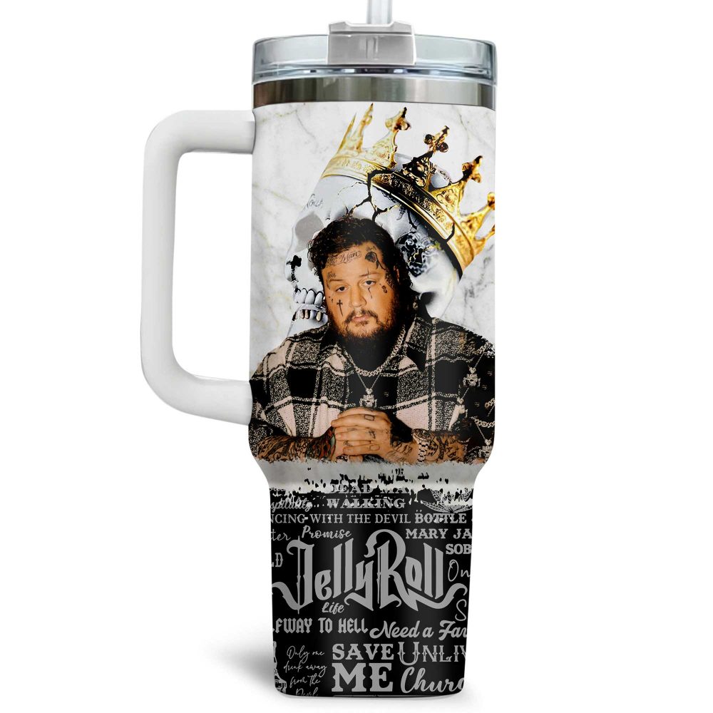 Jelly Roll The Real AF Limited Edition 40oz Stanley Tumbler