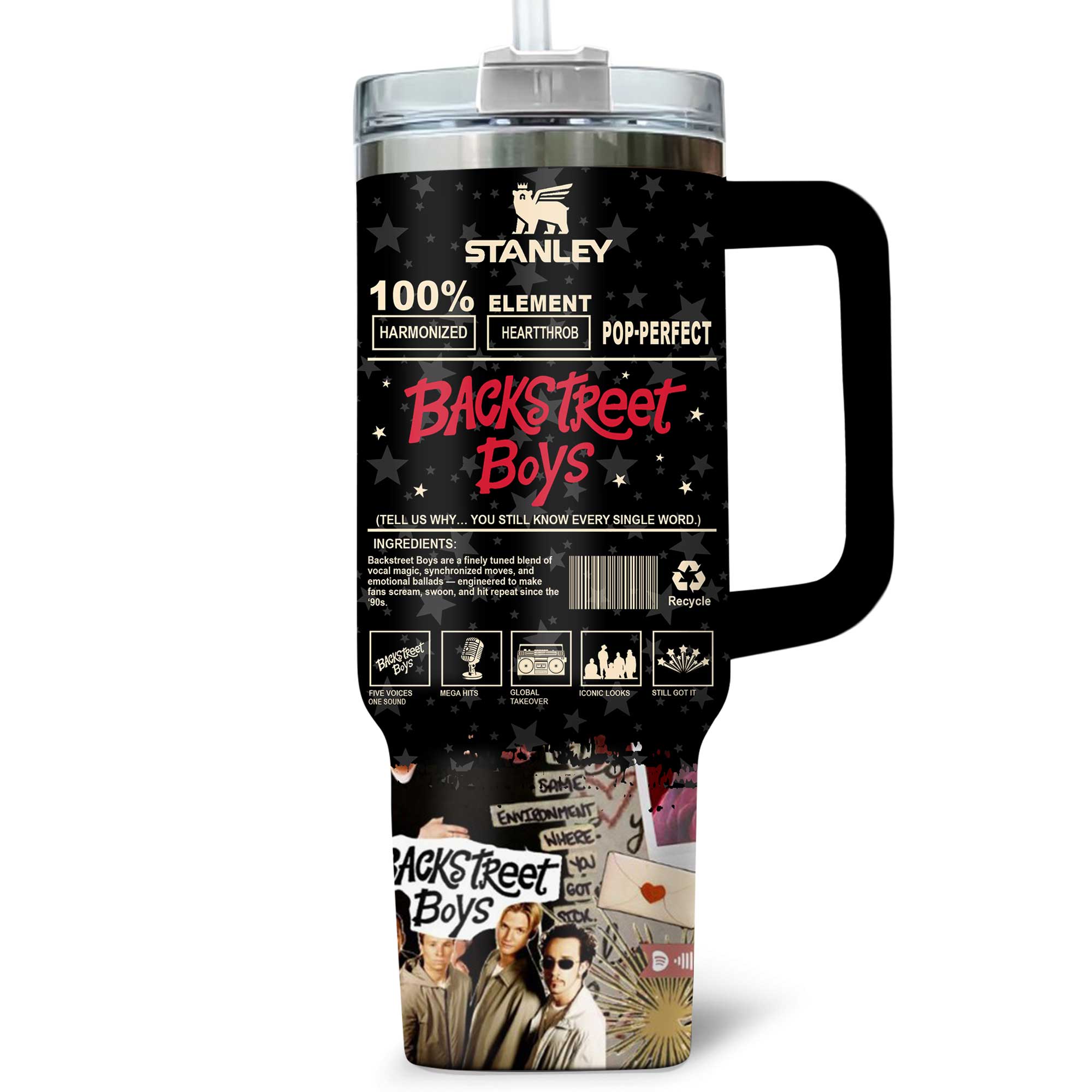 Backstreet Boys Band Pop-Perfect Special Stanley Tumbler Backstreet Boys Band Pop-Perfect Special Stanley Tumbler