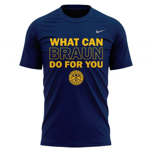 Denver Nuggets Christian Braun MIP Special Shirt 2025