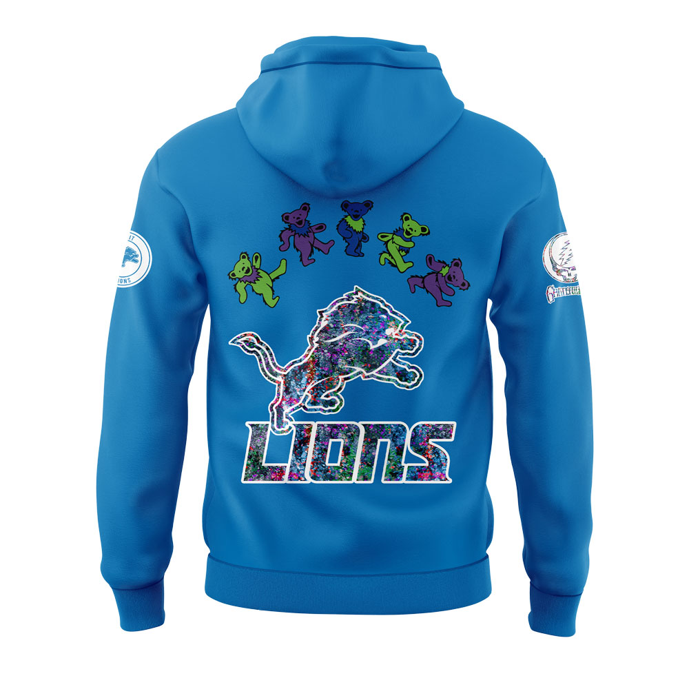 Detroit Lions Grateful Dead Night Special Hoodie Detroit Lions Grateful Dead Night Special Hoodie