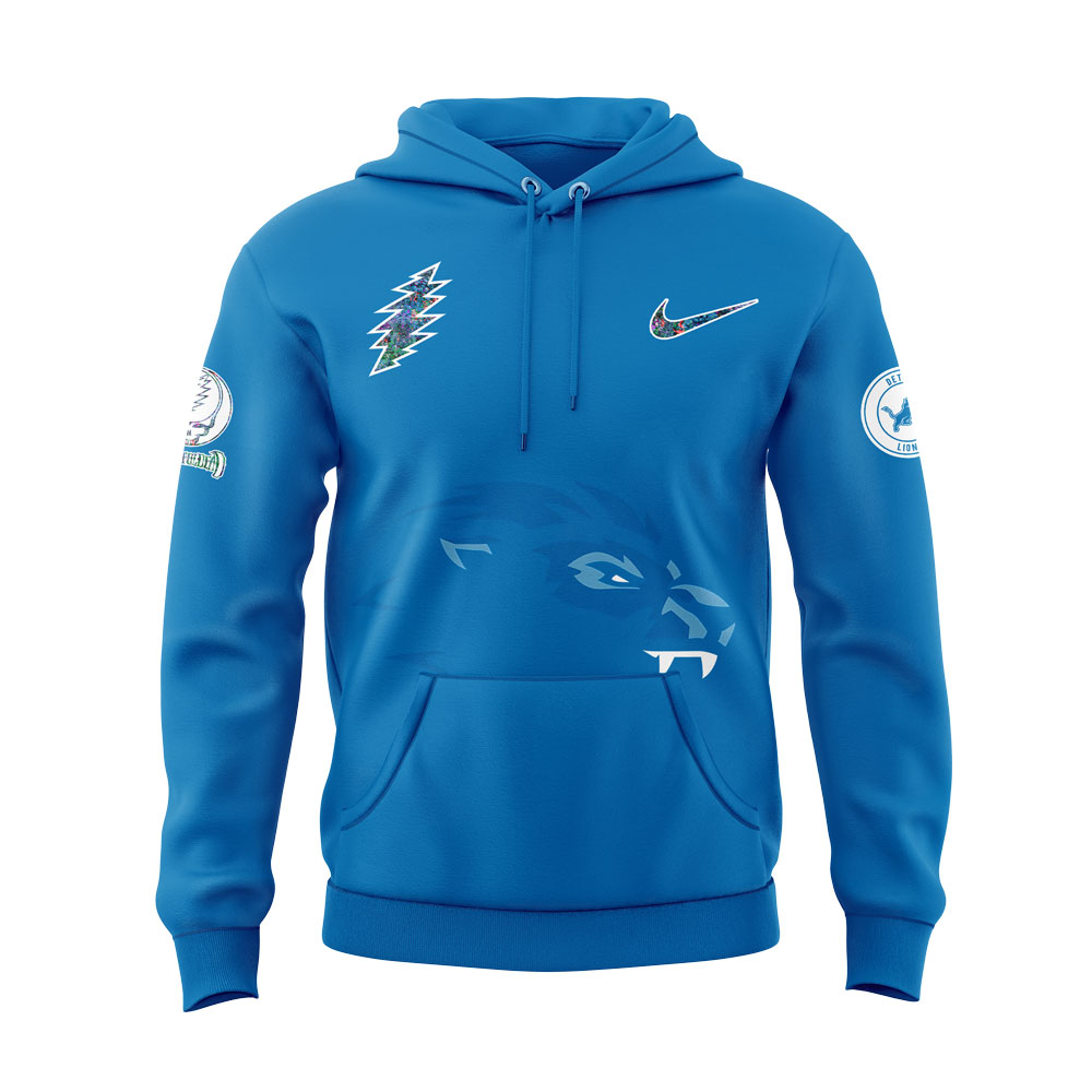 Detroit Lions Grateful Dead Night Special Hoodie Detroit Lions Grateful Dead Night Special Hoodie