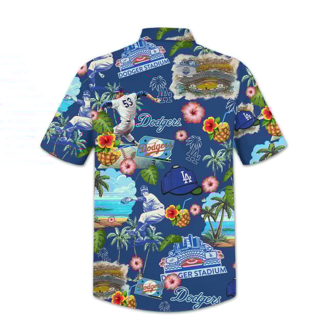 Los Angeles Dodgers MLB Summer 2025 Hawaiian Shirt Los Angeles Dodgers MLB Summer 2025 Hawaiian Shirt
