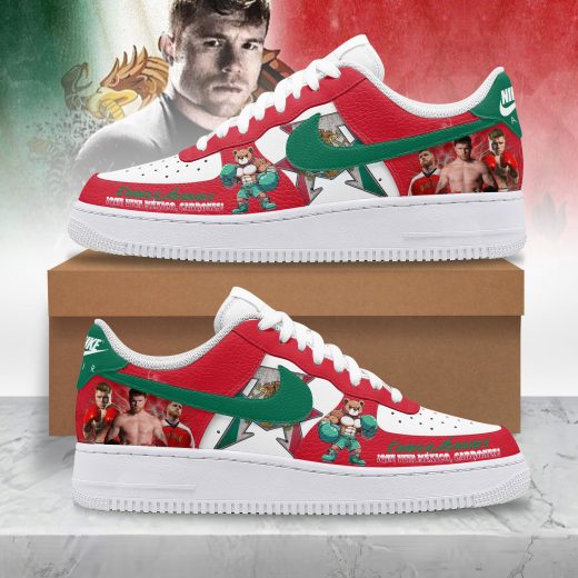 Canelo Alvarez Viva Mexico Cabrones Special Nike Air Force 1