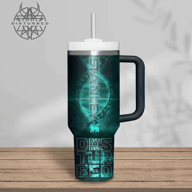 Disturbed The Sickness 25th Anniversary Tour Stanley Tumbler Disturbed The Sickness 25th Anniversary Tour Stanley Tumbler