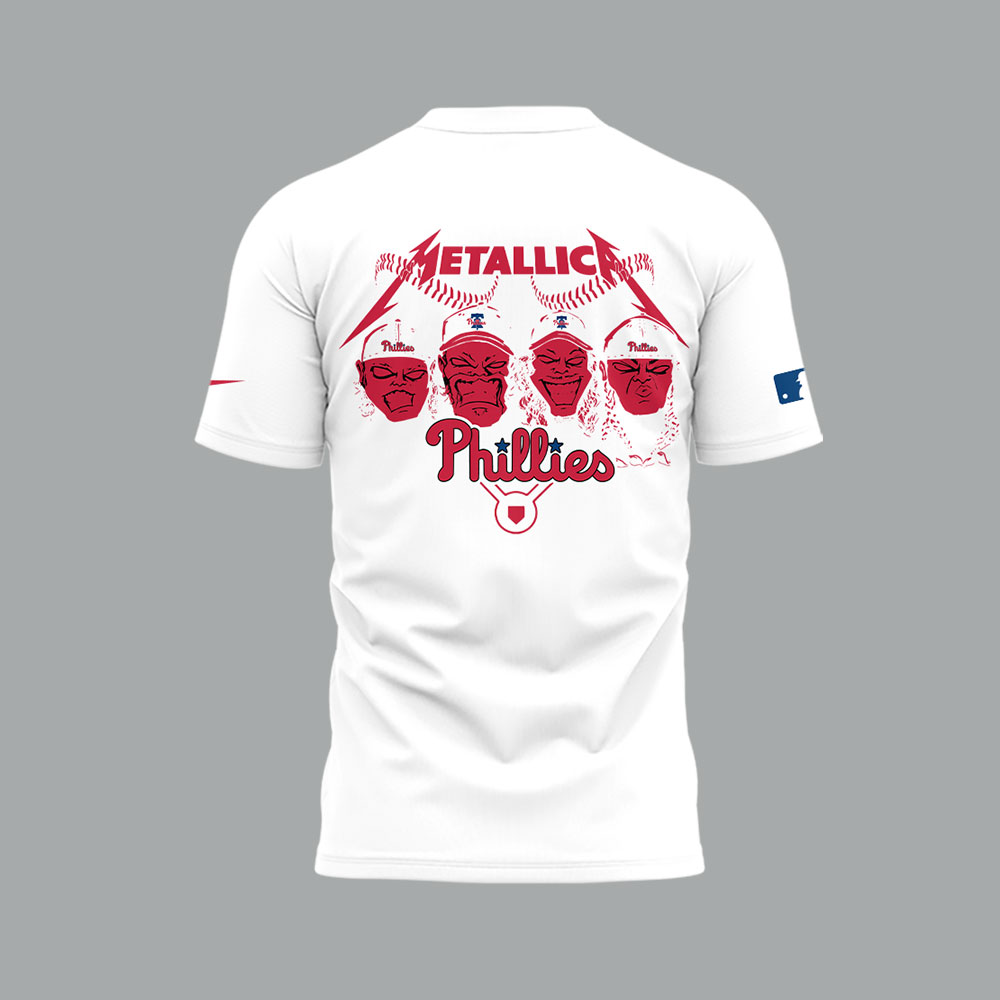 Philadelphia Phillies x Metallica 2025 T-shirt Philadelphia Phillies x Metallica 2025 T-shirt