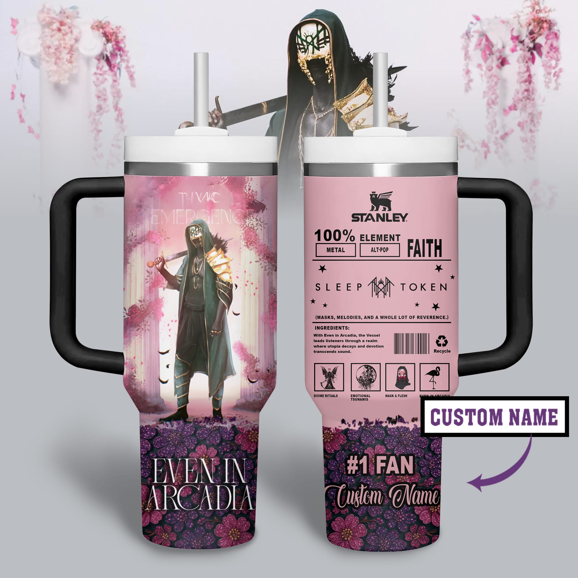 Sleep Token Even In Arcadia 2025 Personalized Stanley Tumbler Sleep Token Even In Arcadia 2025 Personalized Stanley Tumbler