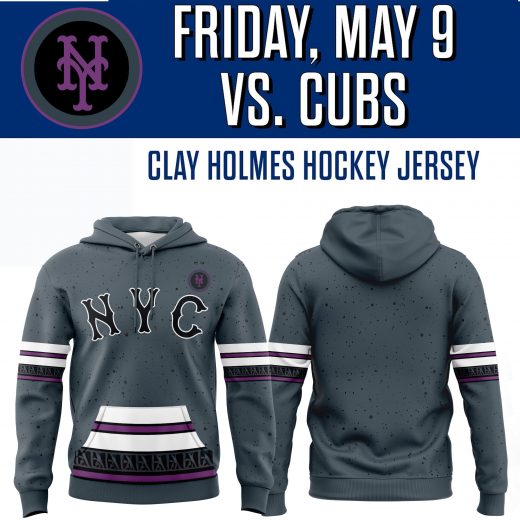 Limited Edition New York Mets Clay Holmes Hoodie 2025