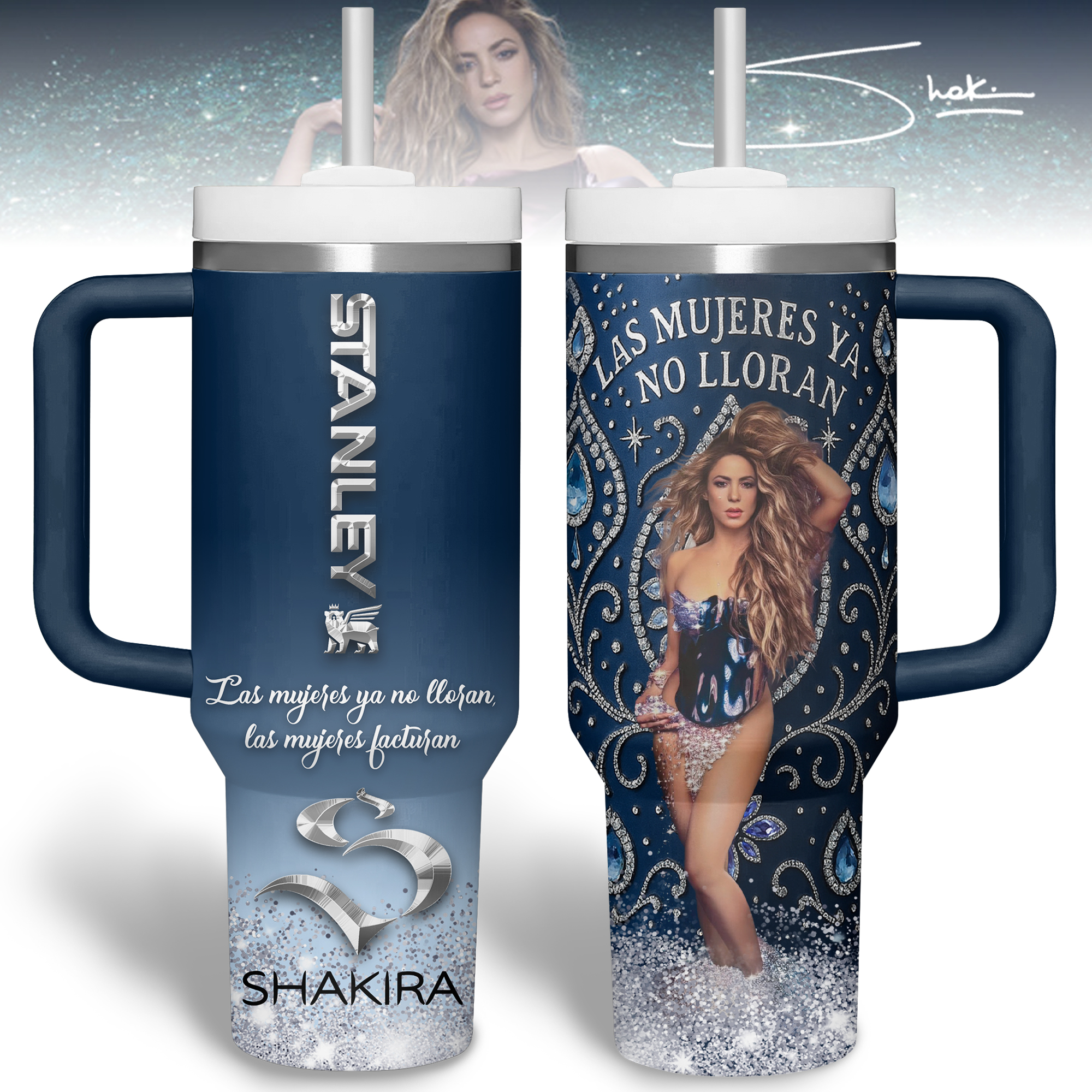 Shakira Las Mujeres Ya No Lloran World Tour 2025 Stanley Tumbler Shakira Las Mujeres Ya No Lloran World Tour 2025 Stanley Tumbler