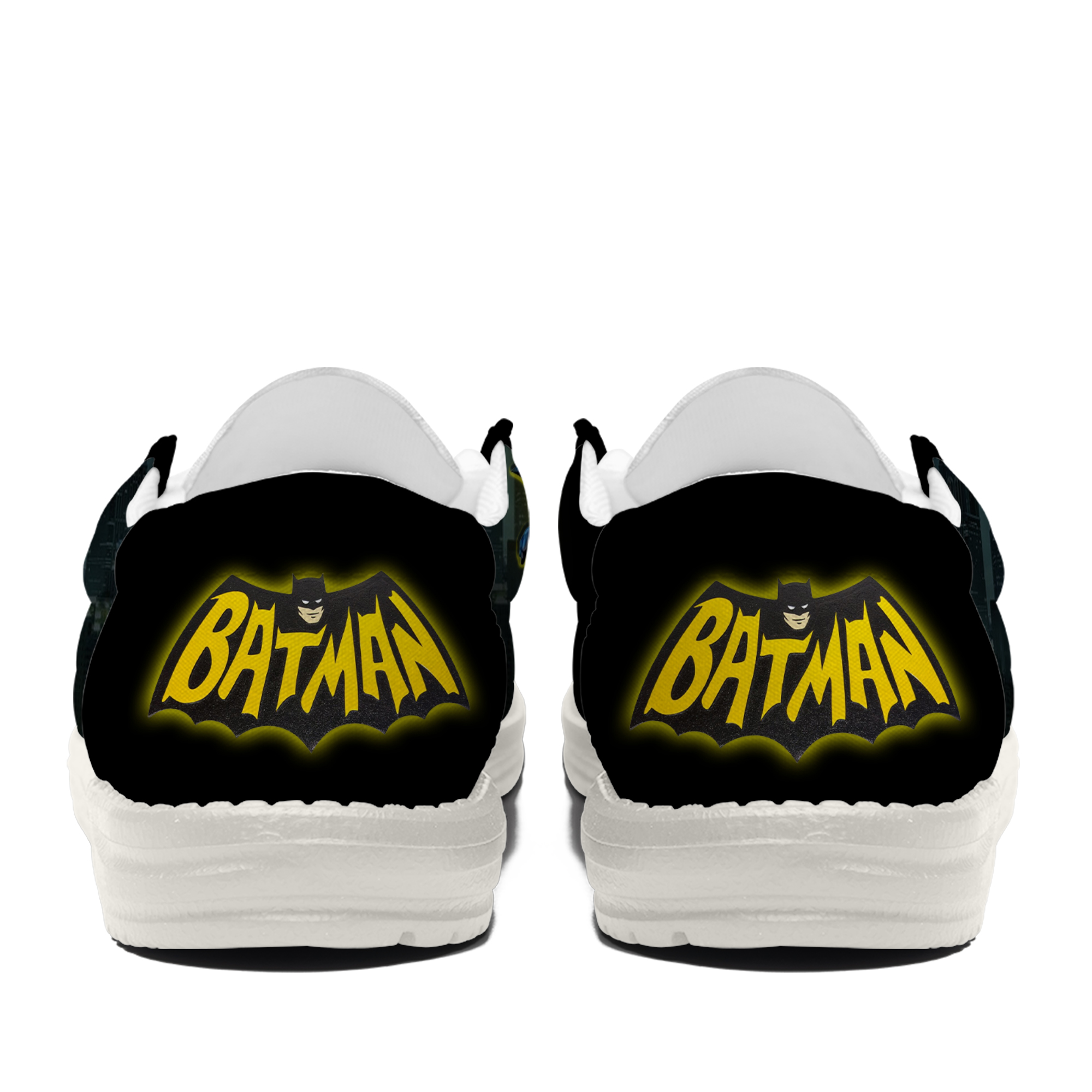 "I'M BATMAN." New 2025 Hey Dude Shoes "I'M BATMAN." New 2025 Hey Dude Shoes