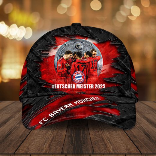 Fc Bayern Mãâ¼nchen Deutscher Meister 2025 Classic Cap