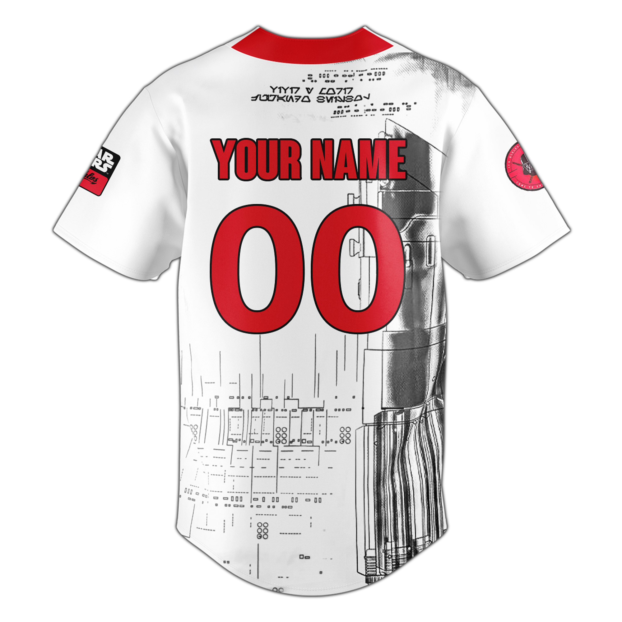 Diablos Rojos del México x Star War New 2025 Custom Name Jersey Diablos Rojos del México x Star War New 2025 Custom Name Jersey