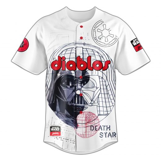 Diablos Rojos del México x Star War New 2025 Custom Name Jersey