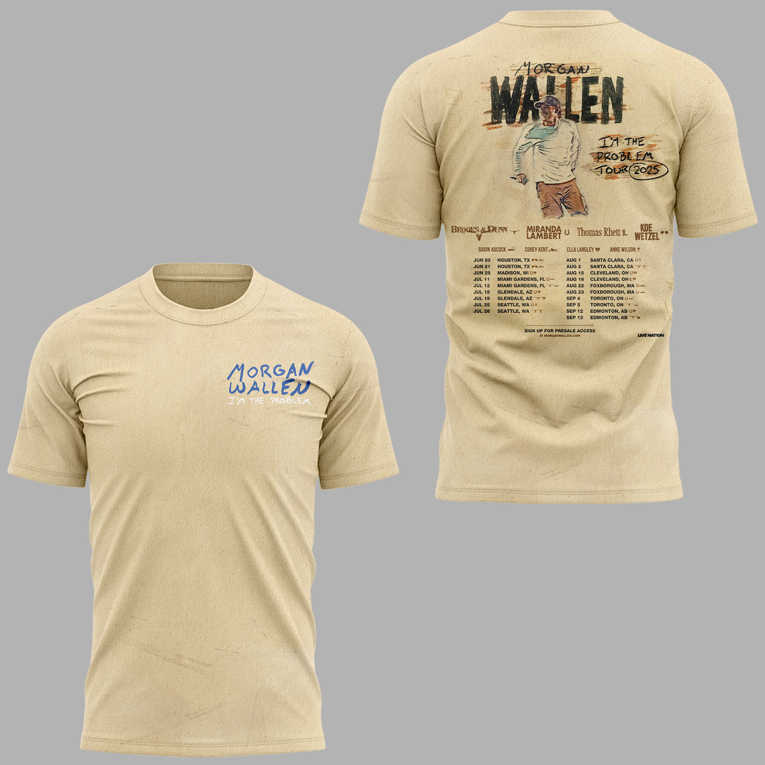 Morgan Wallen World Tour 2025 Merch Limited Shirt Morgan Wallen World Tour 2025 Merch Limited Shirt