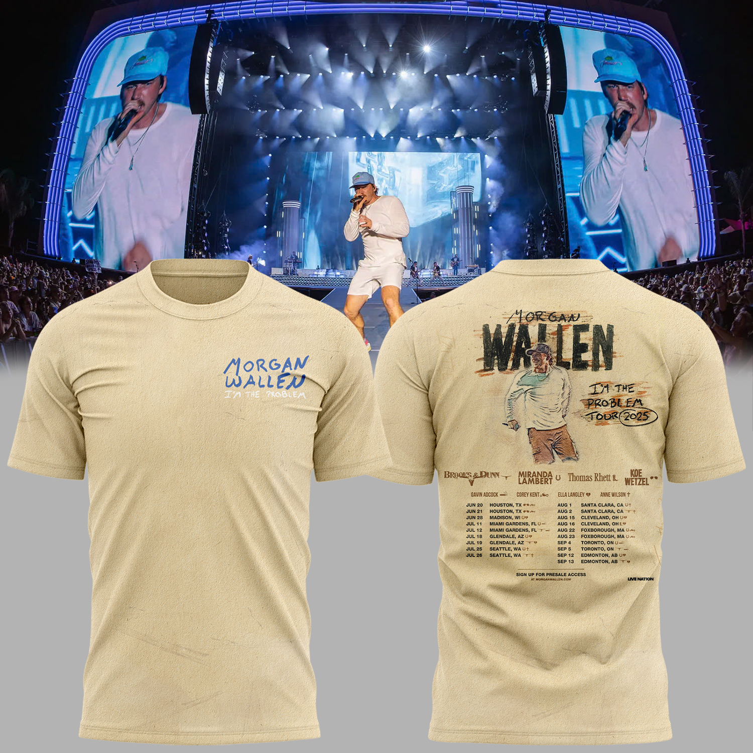 Morgan Wallen World Tour 2025 Merch Limited Shirt Morgan Wallen World Tour 2025 Merch Limited Shirt
