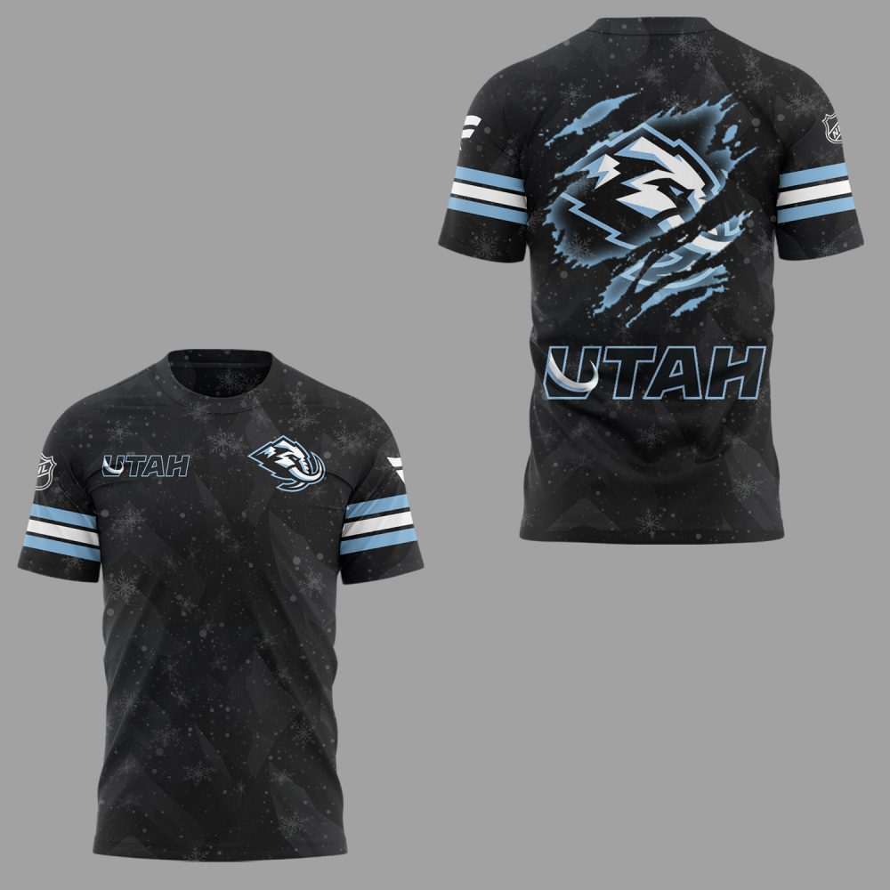 Utah Hockey Club x Uniform New 2025 Black Tee