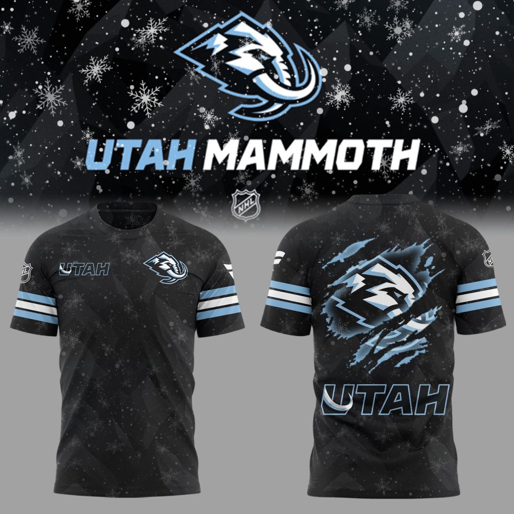 Utah Hockey Club x Uniform New 2025 Black Tee