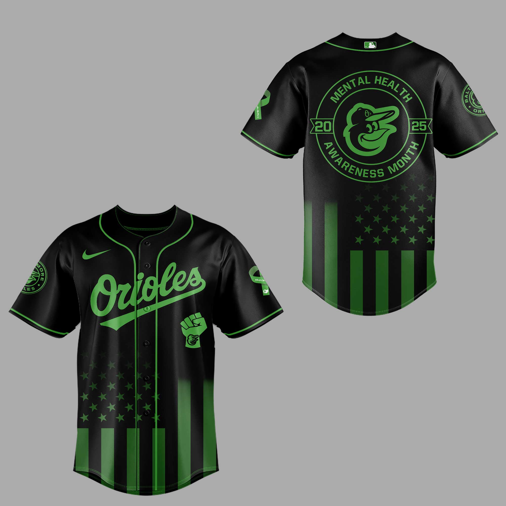 Baltimore Orioles x Mental Health Awareness Month 2025 Jersey Baltimore Orioles x Mental Health Awareness Month 2025 Jersey