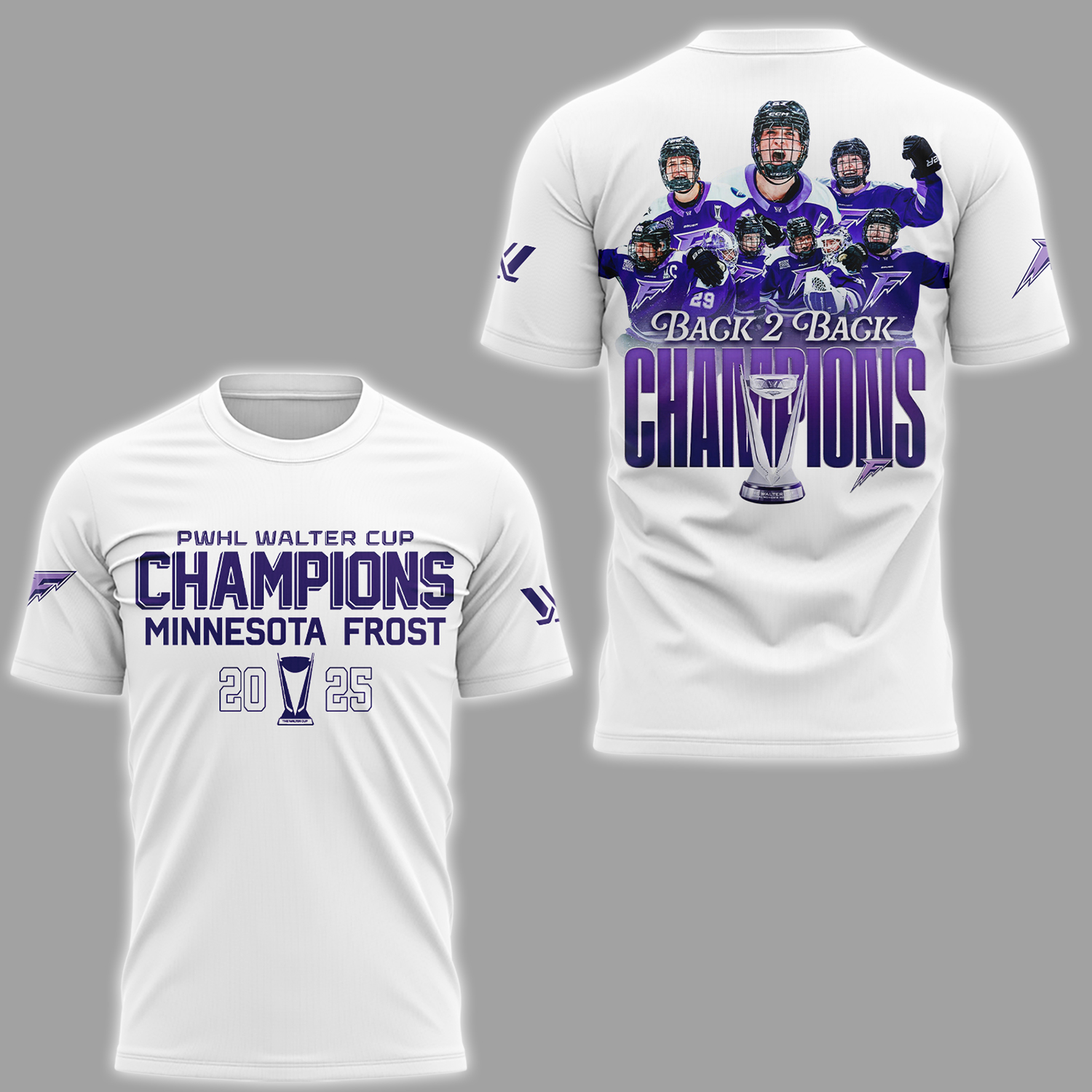 Minnesota Frost PWHL Water Cup 2025 Champions Shirt Minnesota Frost PWHL Water Cup 2025 Champions Shirt