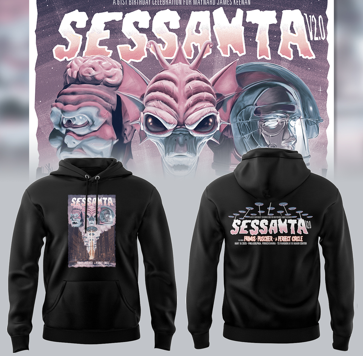 A Perfect Circle x Tour Sessanta V2.0 Hoodie Set A Perfect Circle x Tour Sessanta V2.0 Hoodie Set