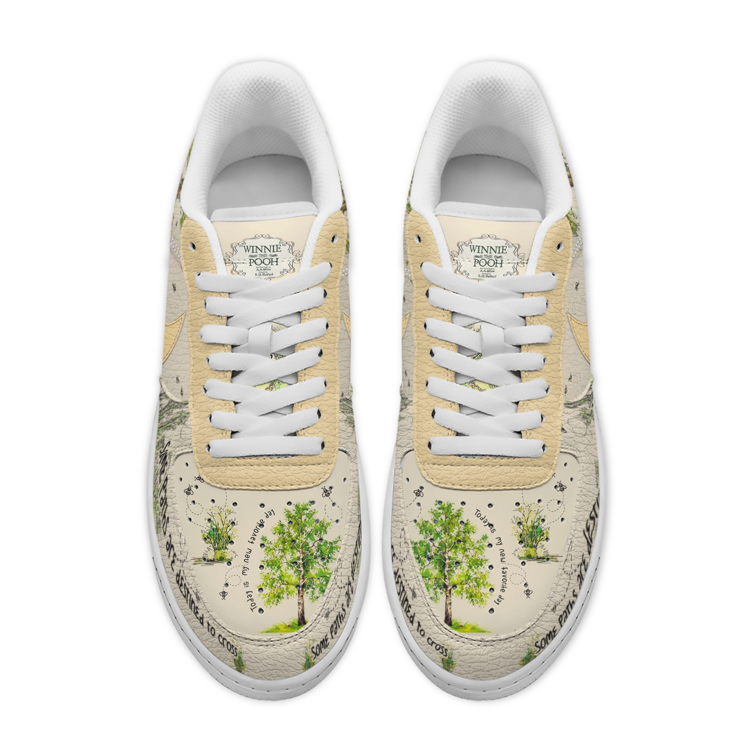 Gleammerch Winnie The Pooh Air Low-Top Sneakers Shoes Gleammerch Winnie The Pooh Air Low-Top Sneakers Shoes