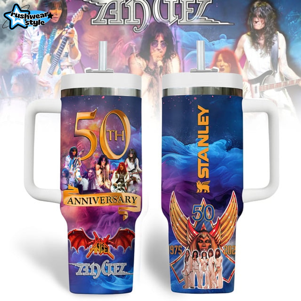 Angel Helluva Band 50th Anniversary Stanley Tumbler Angel Helluva Band 50th Anniversary Stanley Tumbler