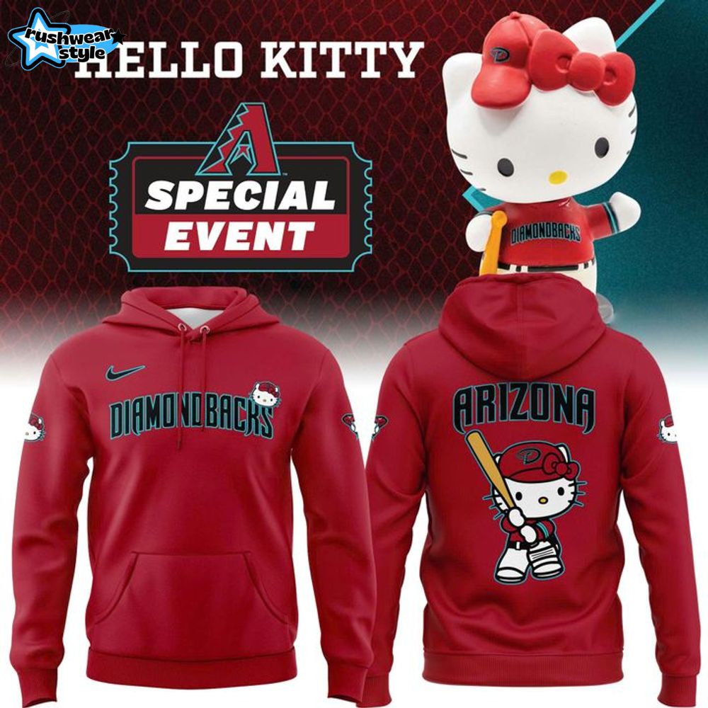 Arizona Diamondbacks Sweet Style Kitty Charm Hoodie Arizona Diamondbacks Sweet Style Kitty Charm Hoodie