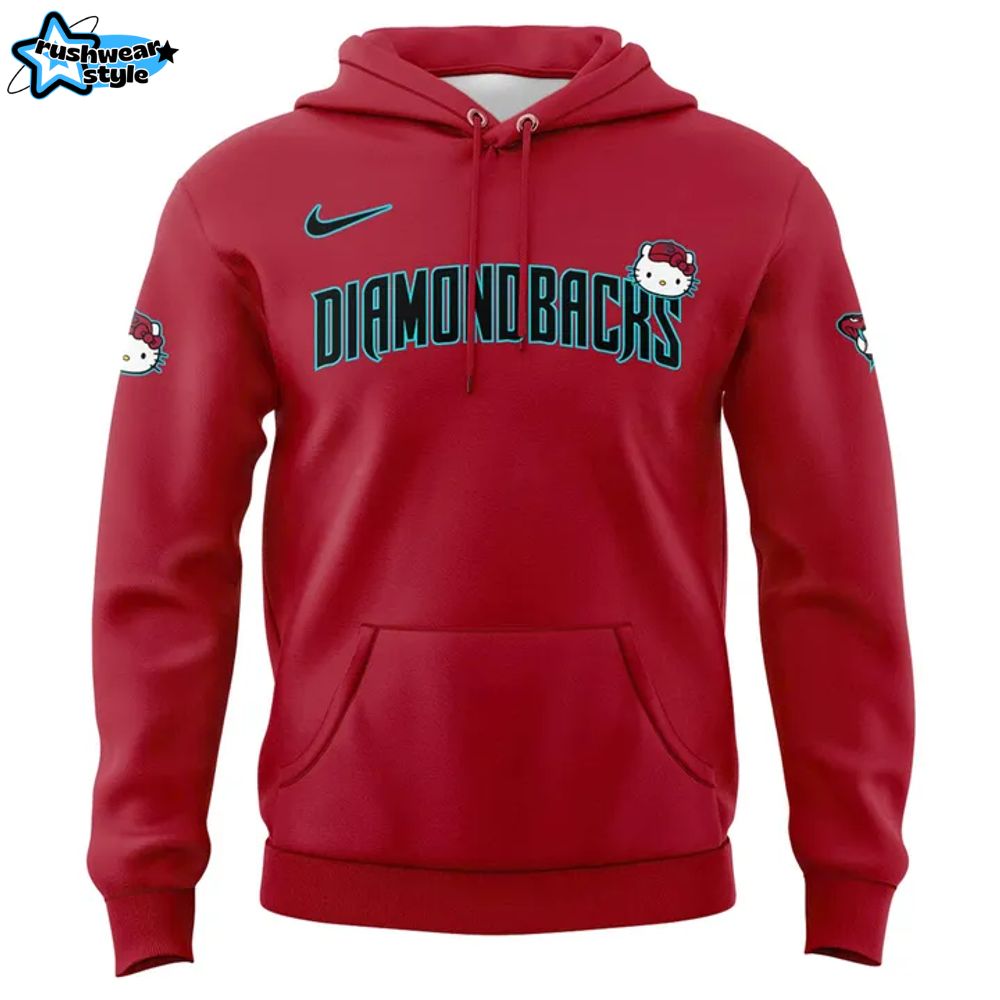 Arizona Diamondbacks Sweet Style Kitty Charm Hoodie Arizona Diamondbacks Sweet Style Kitty Charm Hoodie