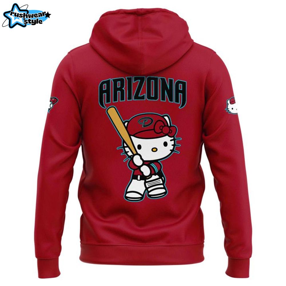 Arizona Diamondbacks Sweet Style Kitty Charm Hoodie Arizona Diamondbacks Sweet Style Kitty Charm Hoodie